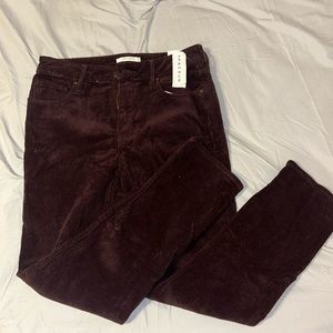 Brown Corduroy Mom jeans